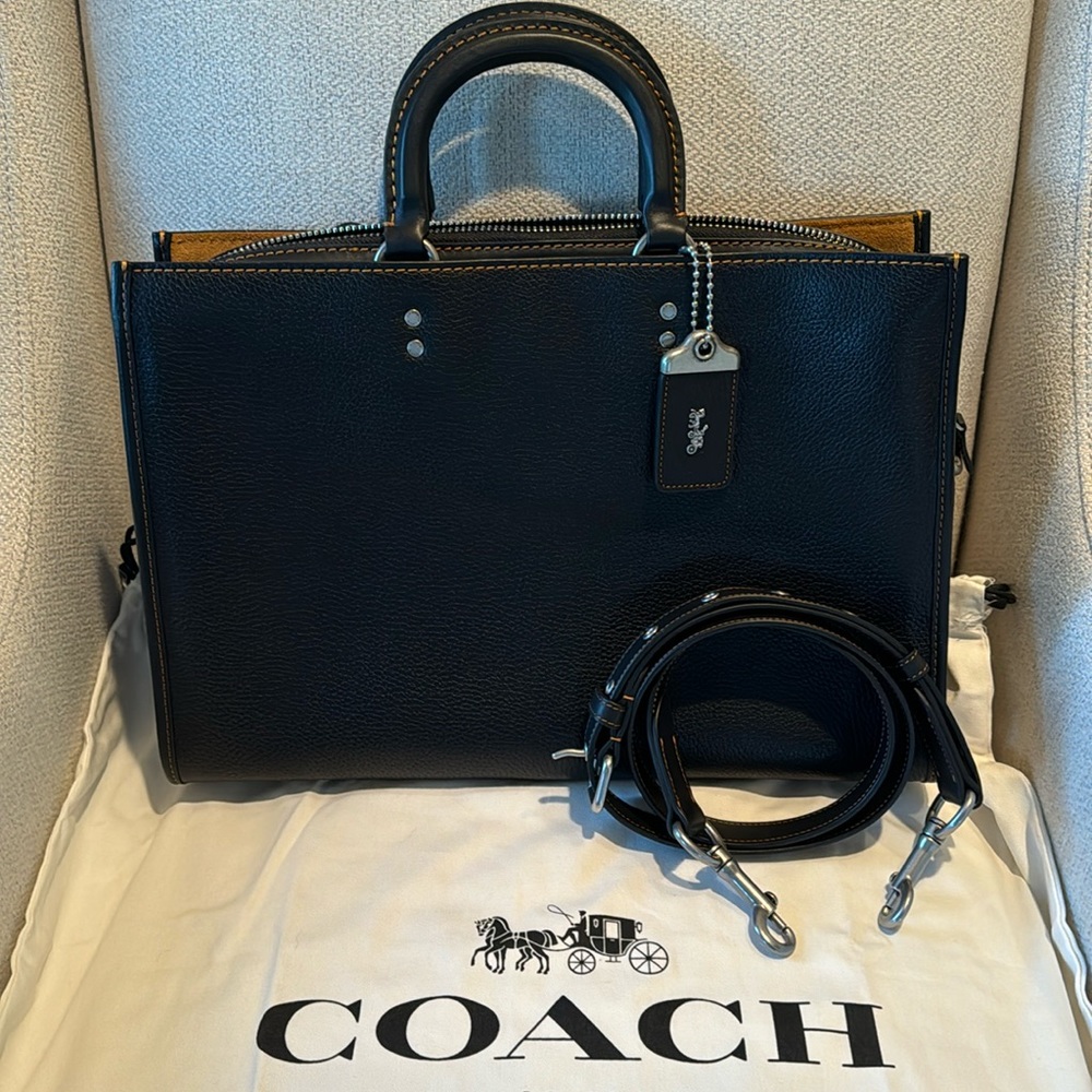 Coach 1941 Rogue Briefcase in Glovetanned Pebble Leather